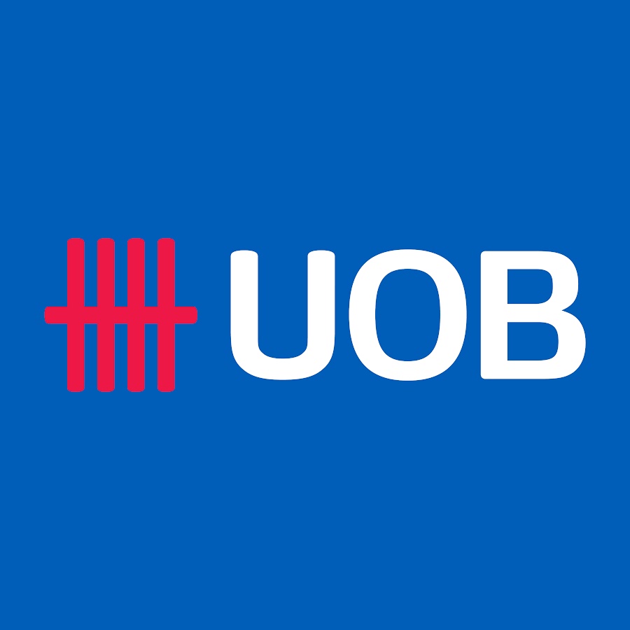โลโก้ธนาคารยูโอบี UOB United Overseas Bank Logo